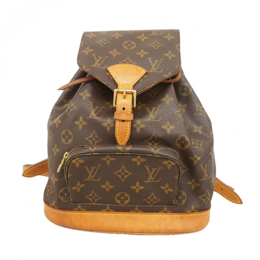 LOUIS VUITTON Brown Monogram Backpack - Picture 1 of 8
